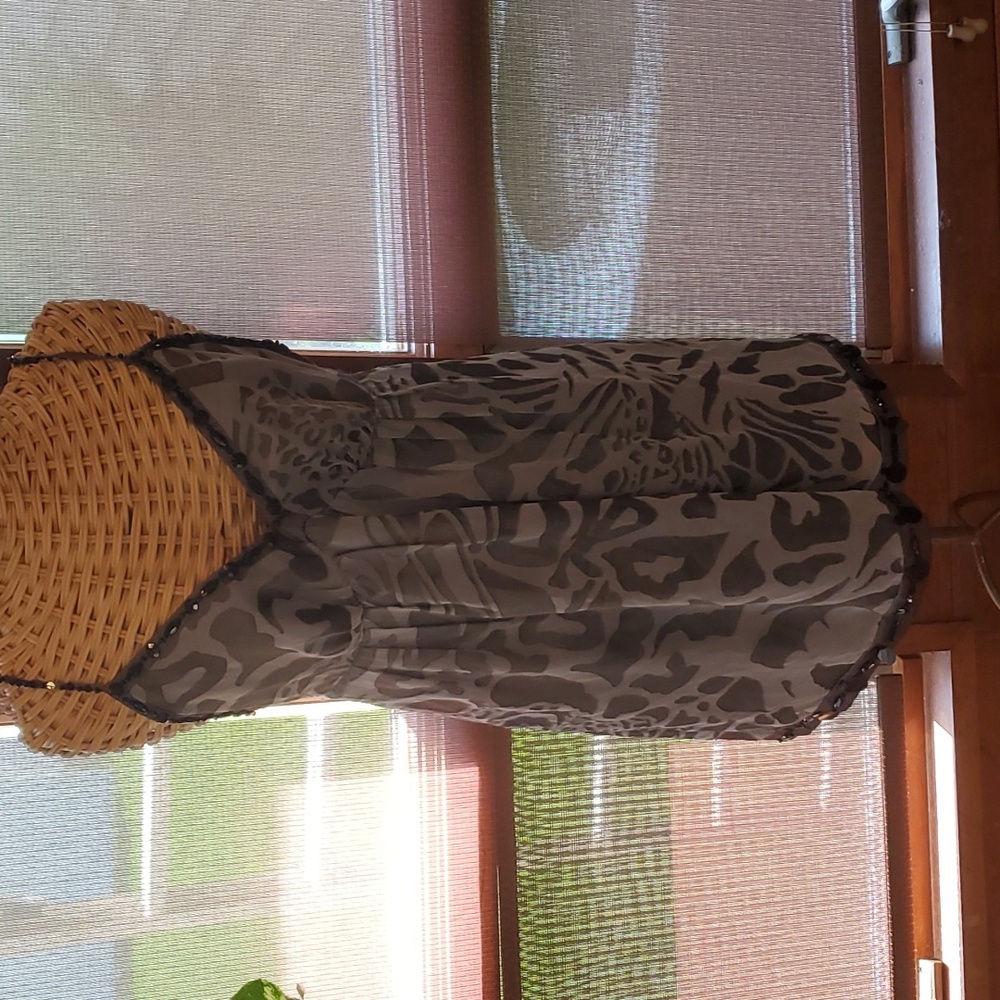 Y2k tunic rayon polyester